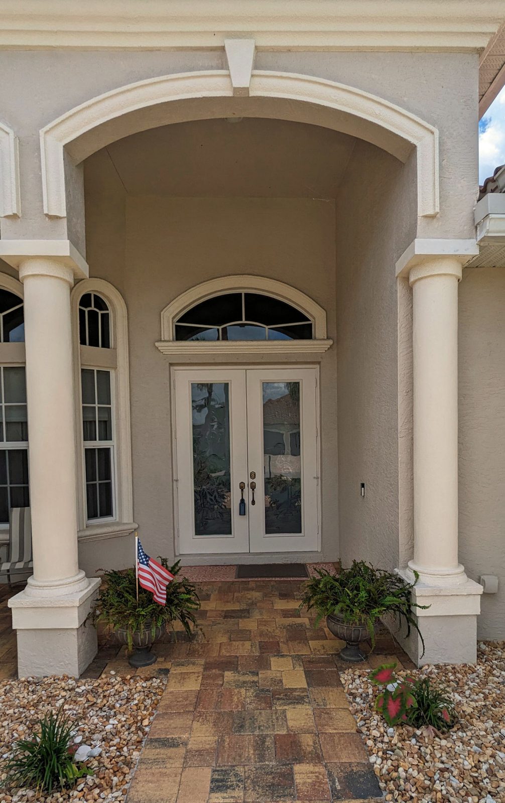 Front Entry with Double Doors